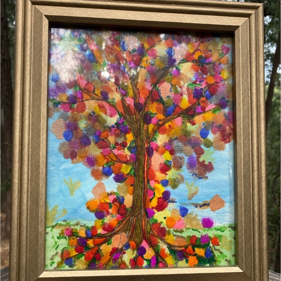 Kreativekristen original watercolor , the colors of fall , HP 25x4 - Picture 5 of 8